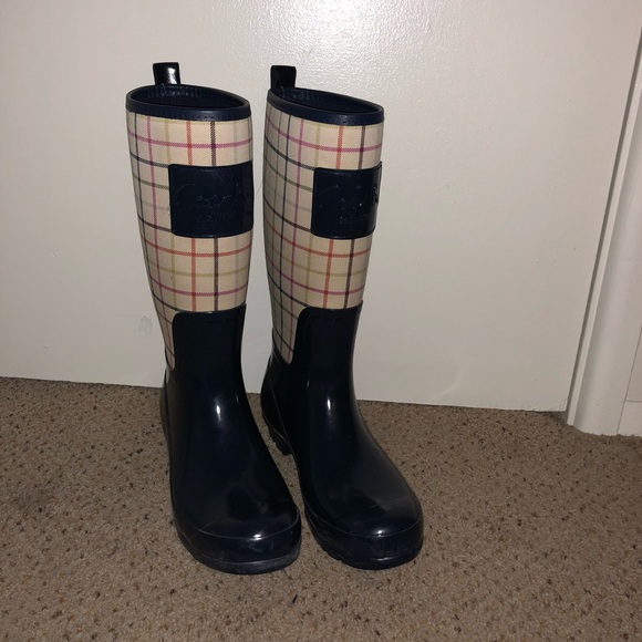 Coach rain boots - Picture 1 of 6